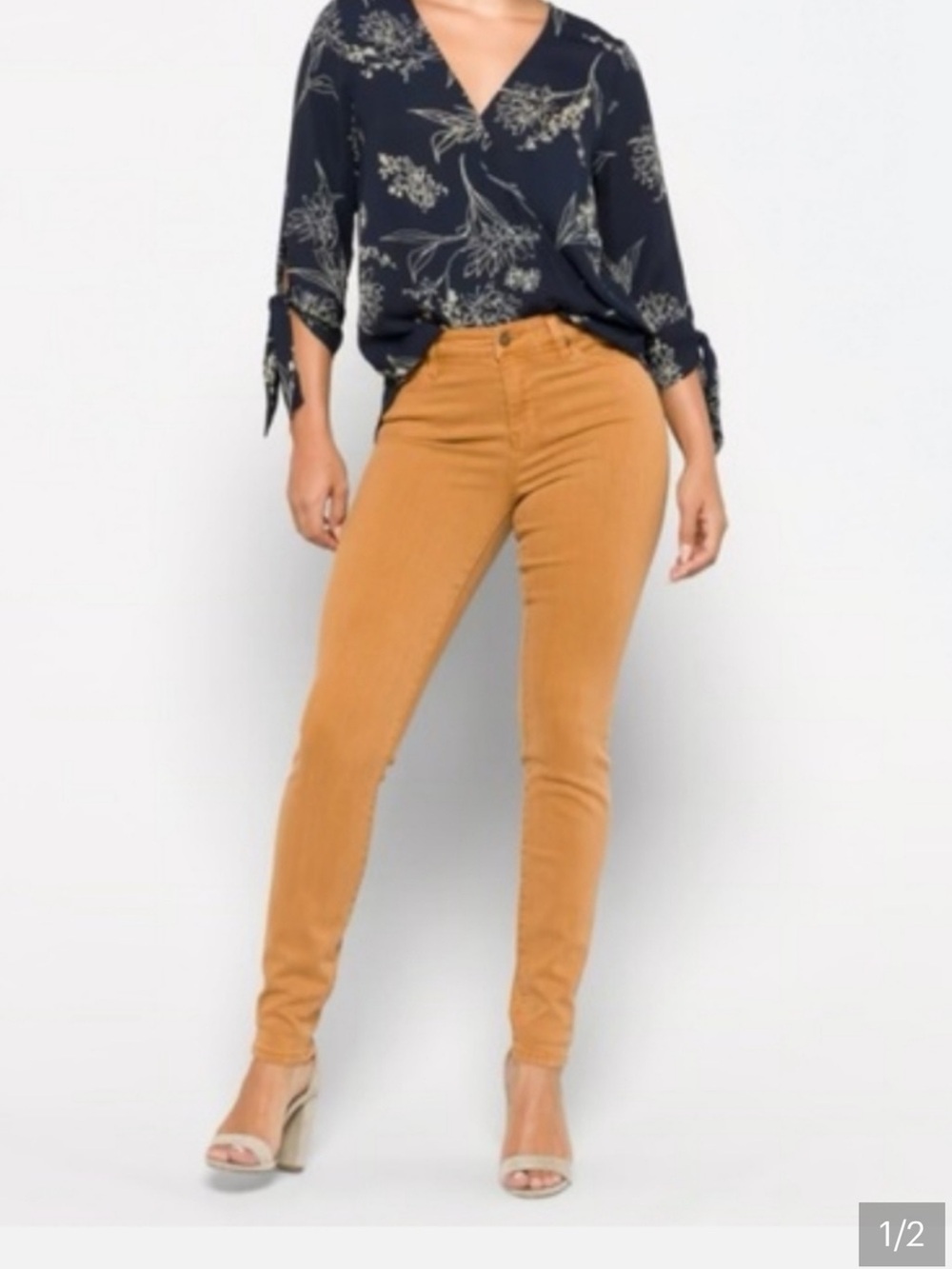 The Skinny Liverpool jeans mustard